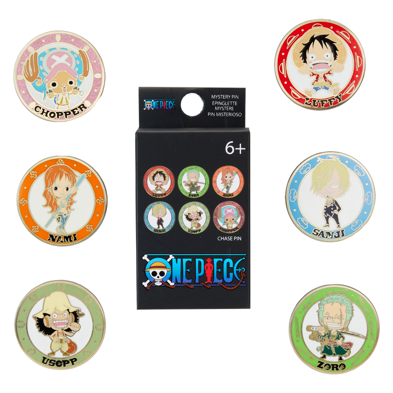 Loungefly Toei One Piece Chibi Mystery Box Pin