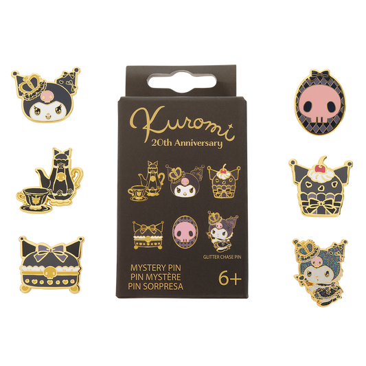 Loungefly Sanrio Kuromi 20th Anniversary Mystery Box Pins