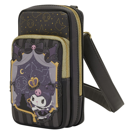 Loungefly Sanrio Kuromi 20th Anniversary Cell Phone Crossbody