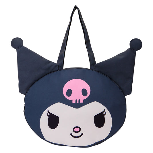 Loungefly Sanrio Kuromi Oversize Canvas Tote Bag