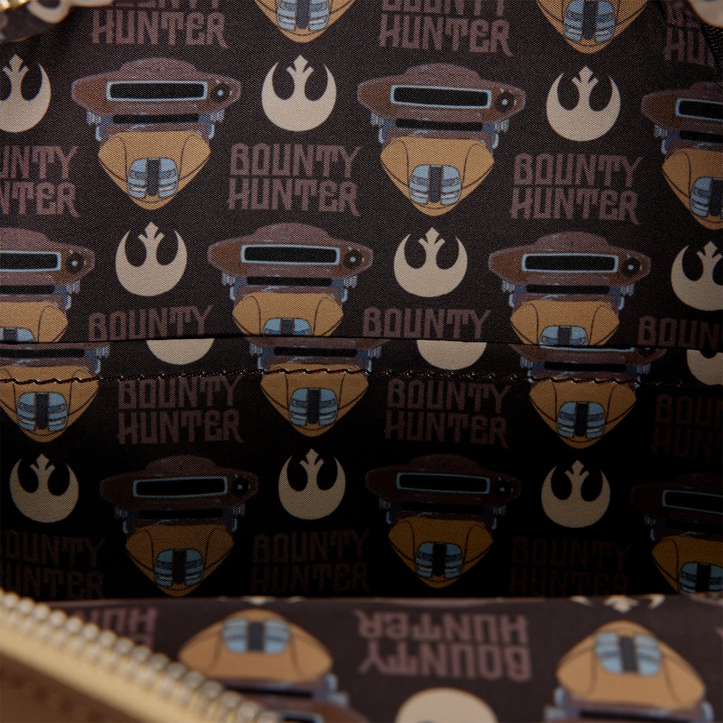 Loungefly Star Wars Most Wanted Boushh Disguise Cosplay Mini Backpack