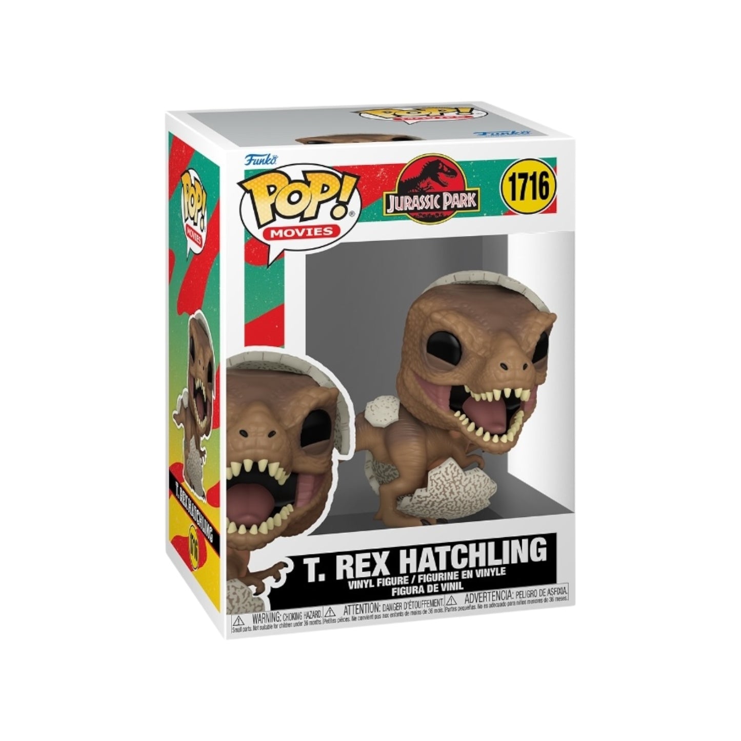 Funko Pop ! Movies 1716 T-Rex Hatchling
