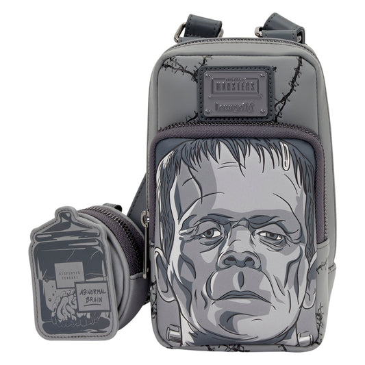 Loungefly Universal Monsters Frankenstein Crossbody Bag with Coin Bag