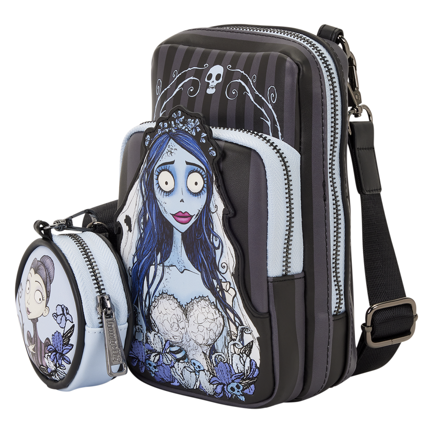 Loungefly Warner Brothers Corpse Bride Crossbody Sling Bag