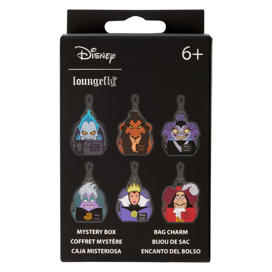 Loungefly Disney Villains Mystery Mini Backpack Bag Charms