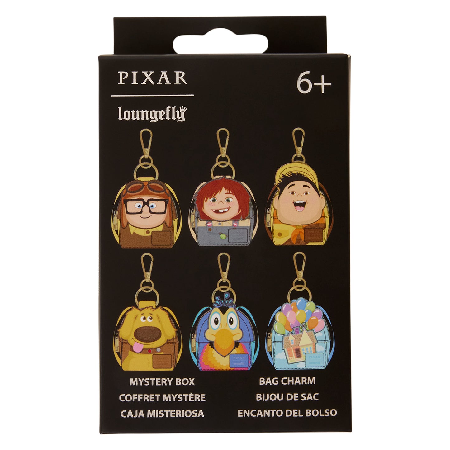 Loungefly Disney Pixar Up Mystery Mini Backpack Keychain Charm