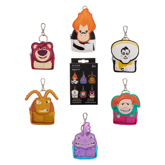 Loungefly Disney Pixar Rivals Mystery Mini Backpack Keychain Bag Charm