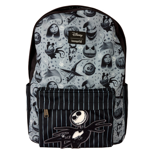 Loungefly Disney The Nightmare Before Christmas Nylon Full Size Backpack