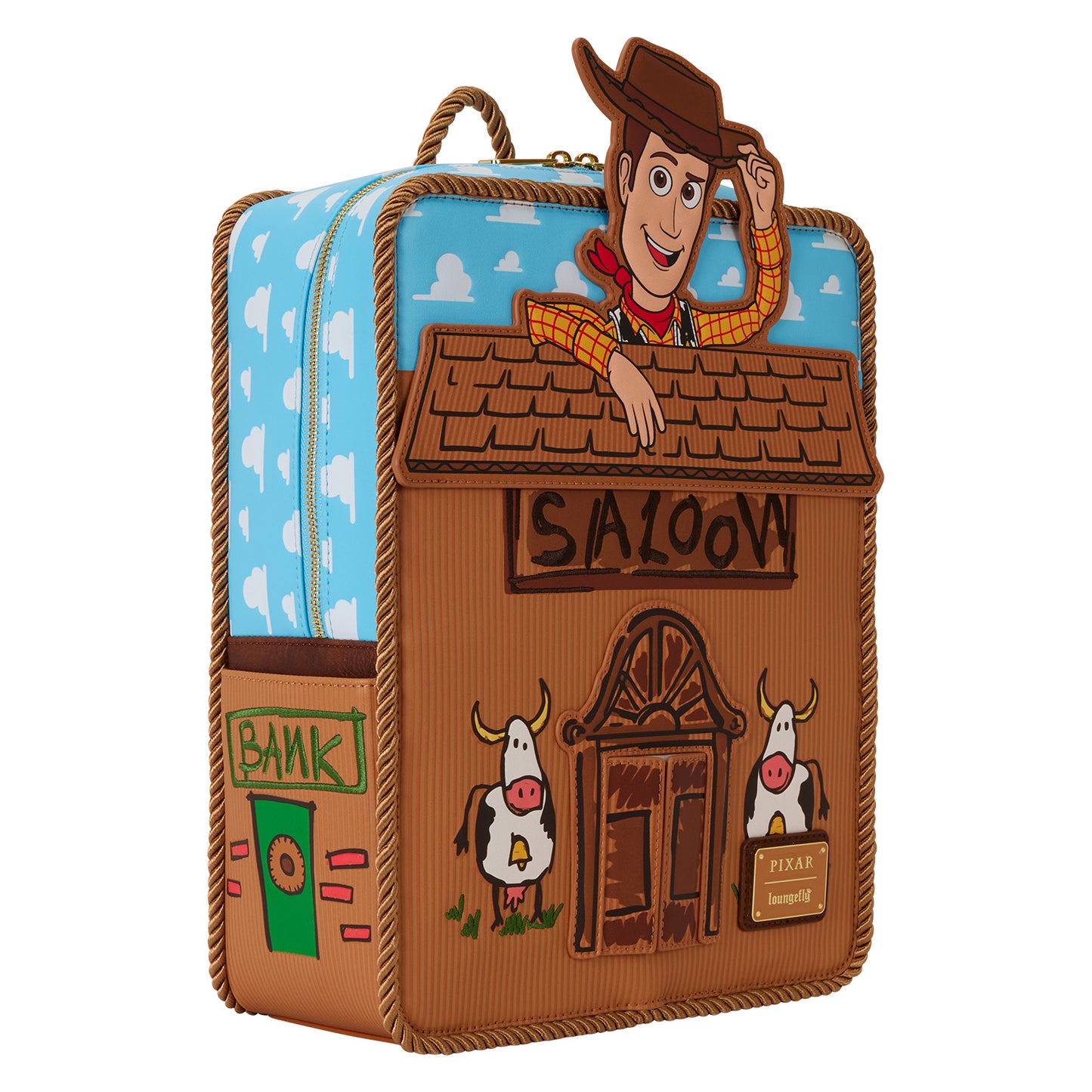 Loungefly Pixar Toy Story 30th Anniversary Woody Mini Backpack