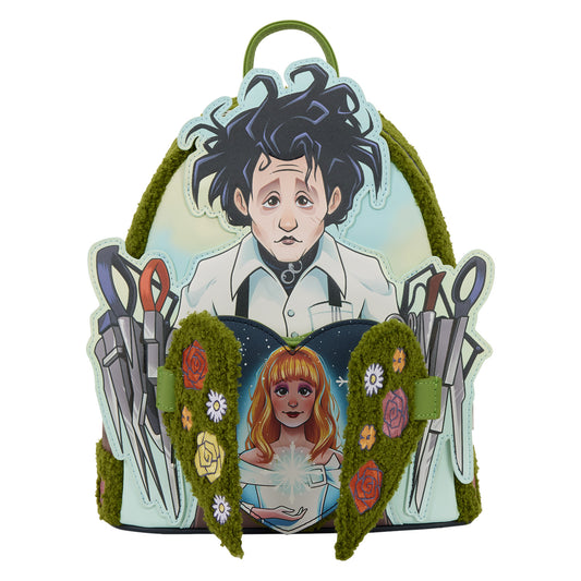 Loungefly Twentieth Century Studios Edward Scissorhands Sherpa Mini Backpack