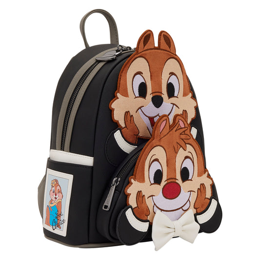 Loungefly Disney Chip 'n' Dale Two Chips & a Miss Mini Backpack