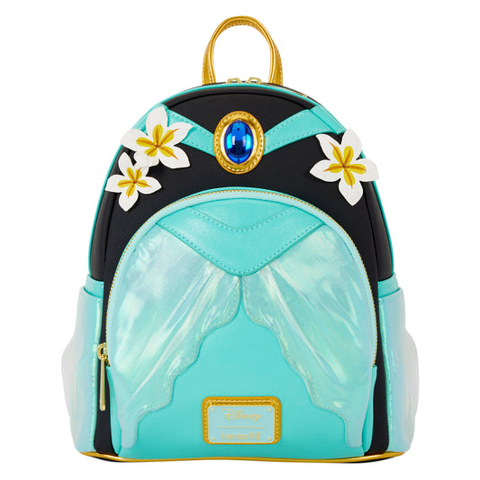 Loungefly Disney Princess Jasmine Cosplay Mini Backpack with Lamp Bag Charm