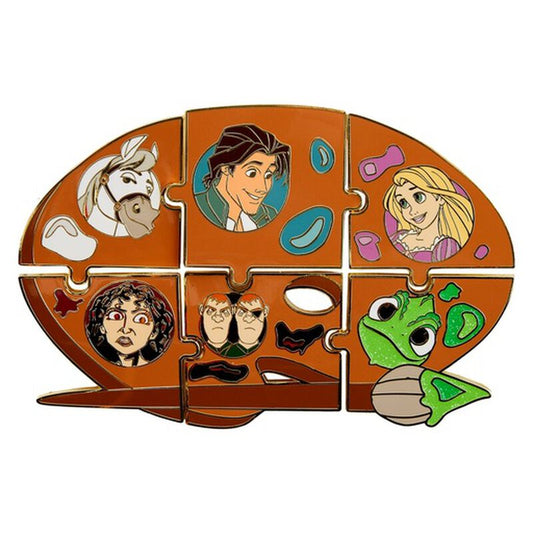 Loungefly Disney Tangled Paints Blind Box Pin Set