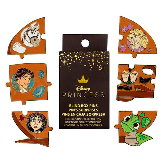 Loungefly Disney Tangled Paints Blind Box Pin Set