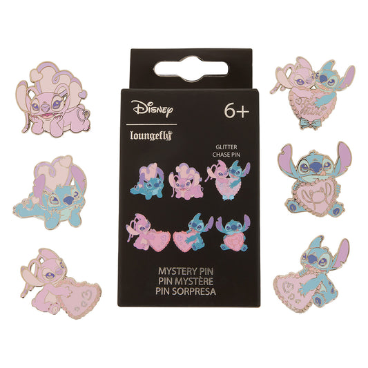 Loungefly Disney Lilo & Stitch Angel Hearts Mystery Box Pins