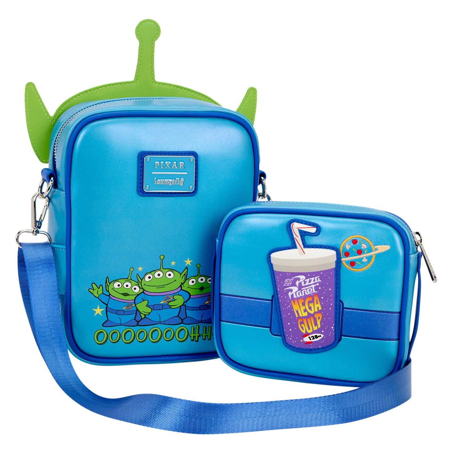 Loungefly Pixar Toy Story 30th Anniversary Aliens Crossbuddies Bag