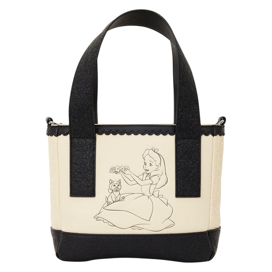 Loungefly Disney Alice in Wonderland Mini Tote Crossbody Bag