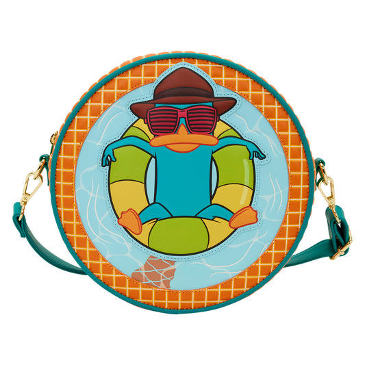 Loungefly Disney Phineas & Ferb Perry The Platypus Pool Crossbody