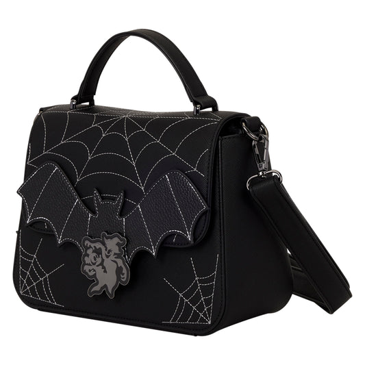 Loungefly Disney Mickey & Minnie Spiderweb and Bats Crossbody Bag