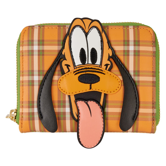 Loungefly Disney Pluto 95th Anniversary Zip Around Wallet