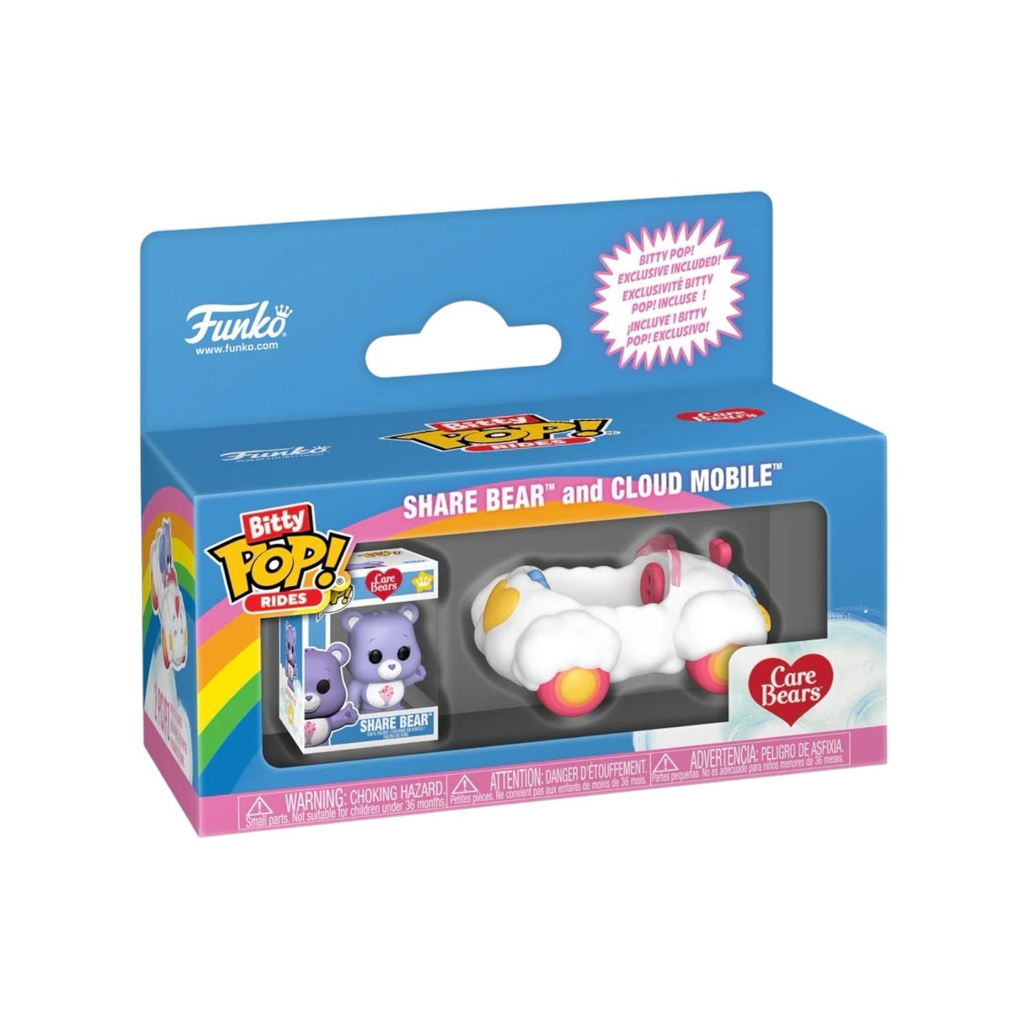 Funko Bitty Rides ! Share Bear and Cloud Mobile