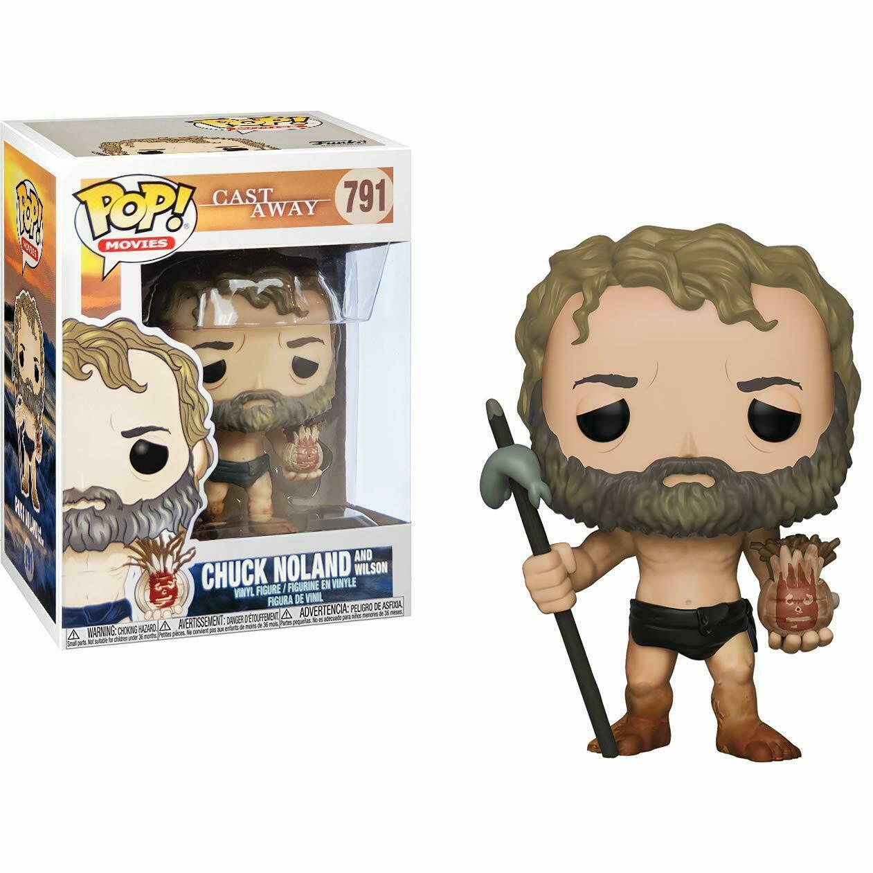 Funko Pop ! Movies 791 Chuck Noland and Wilson