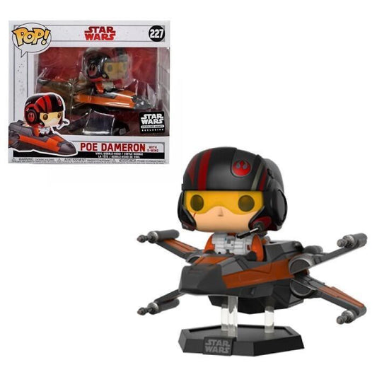 Funko Pop ! Star Wars 227 Poe Dameron .Deluxe