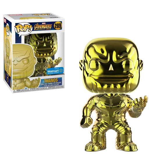 Funko Pop ! Marvel 289 Thanos (yellow chrome)