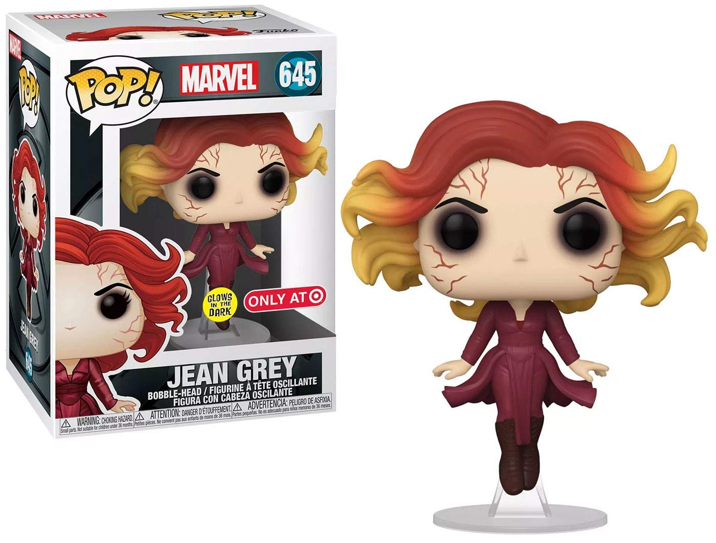 Funko Pop ! Marvel 645 Jean Grey GITD