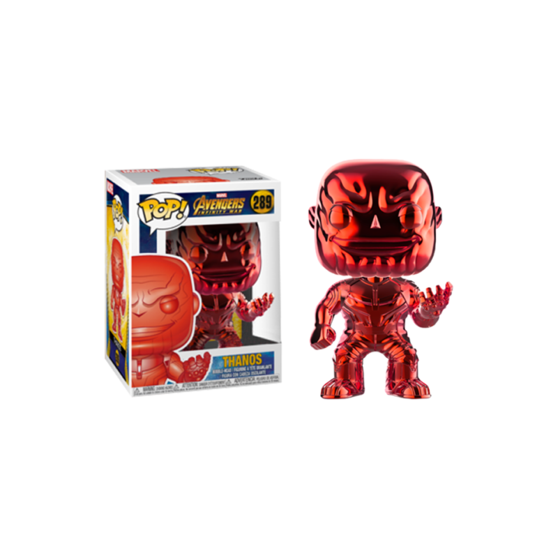 Funko Pop ! Marvel 289 Thanos (red chrome)