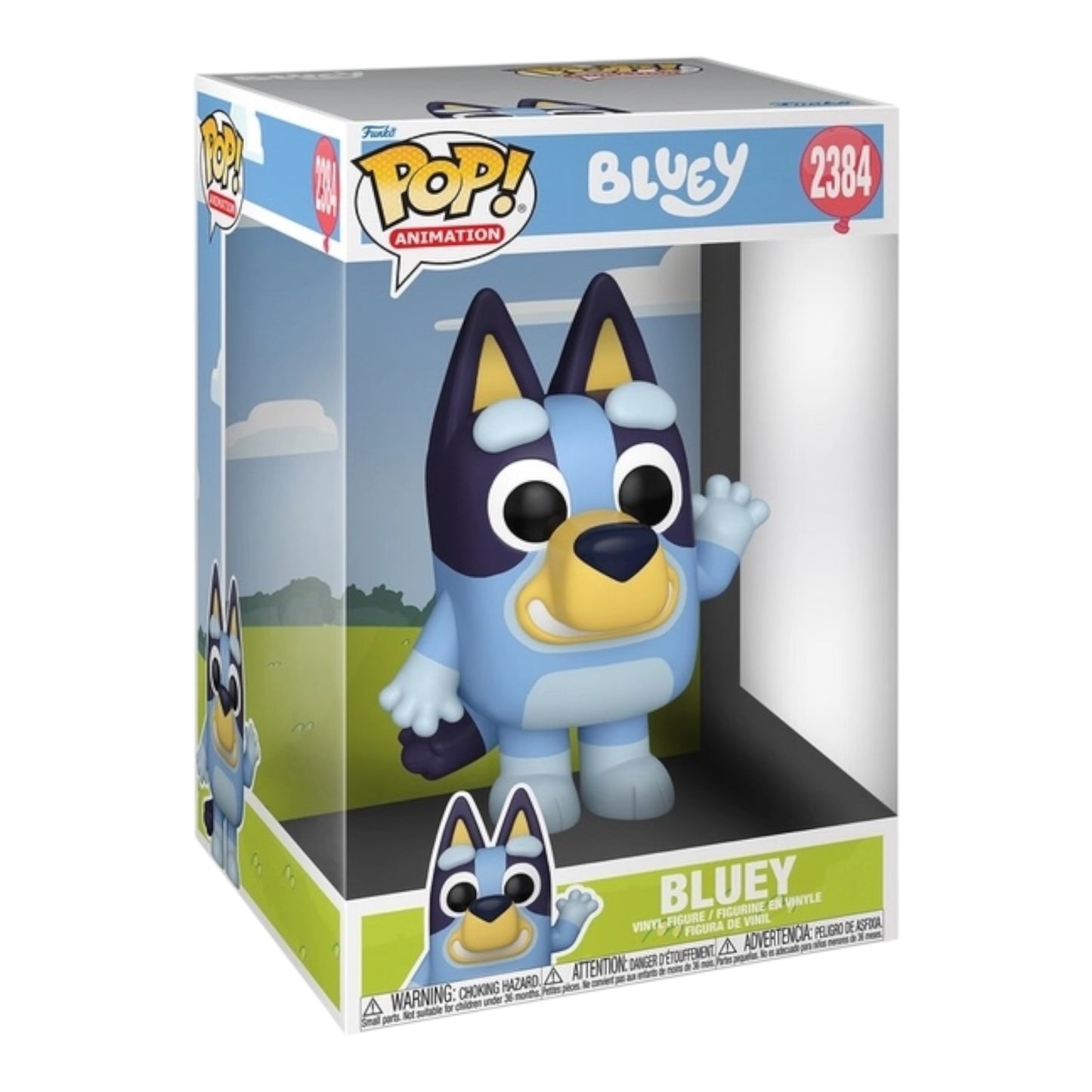 Funko Pop ! Animation 2384 Bluey 10''