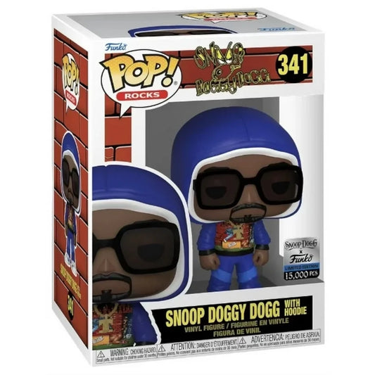 Funko Pop ! Rocks 341 Snoop Doggy Dogg (with hoodie)