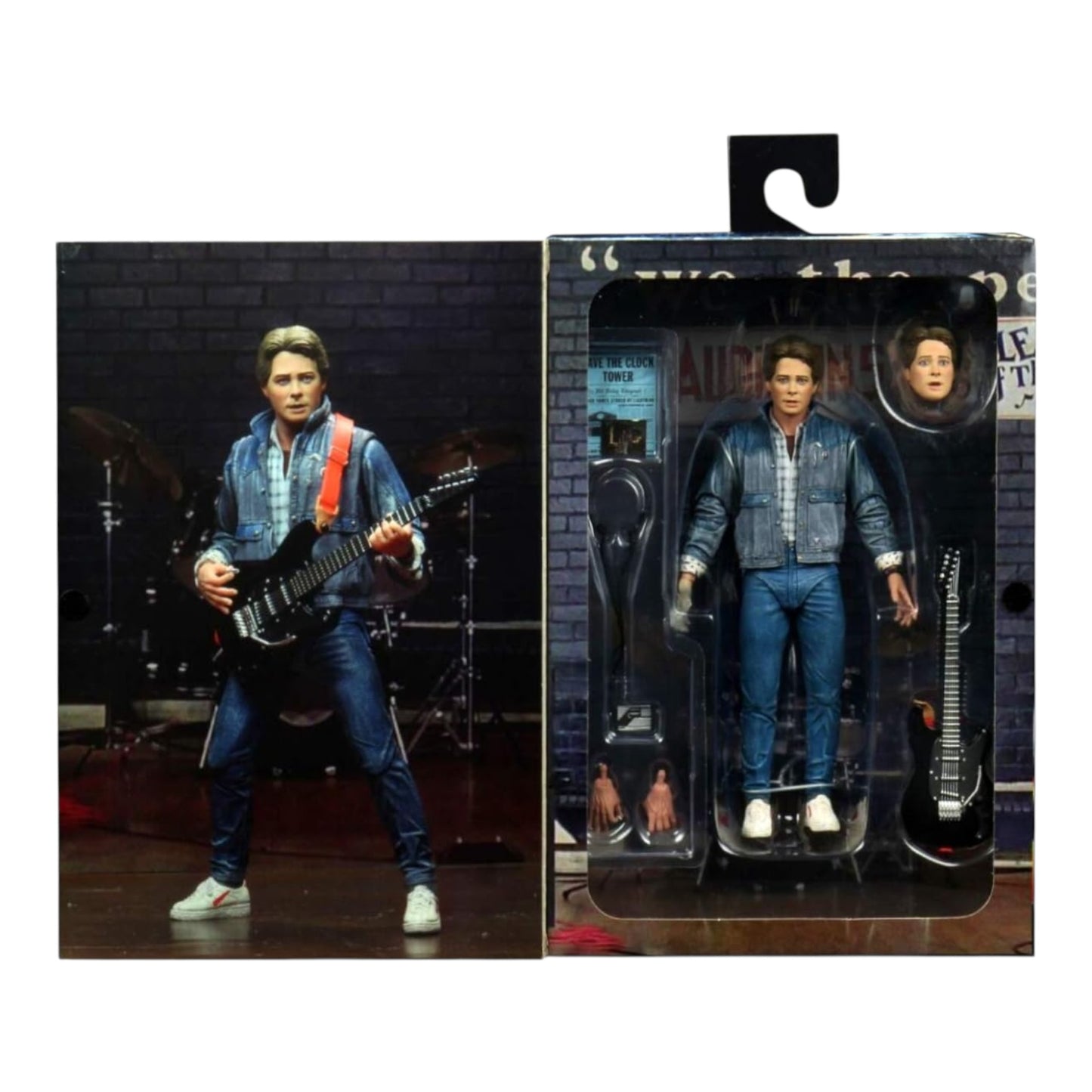NECA - Back to the Future :  Marty McFly - 1985 Guitar audition