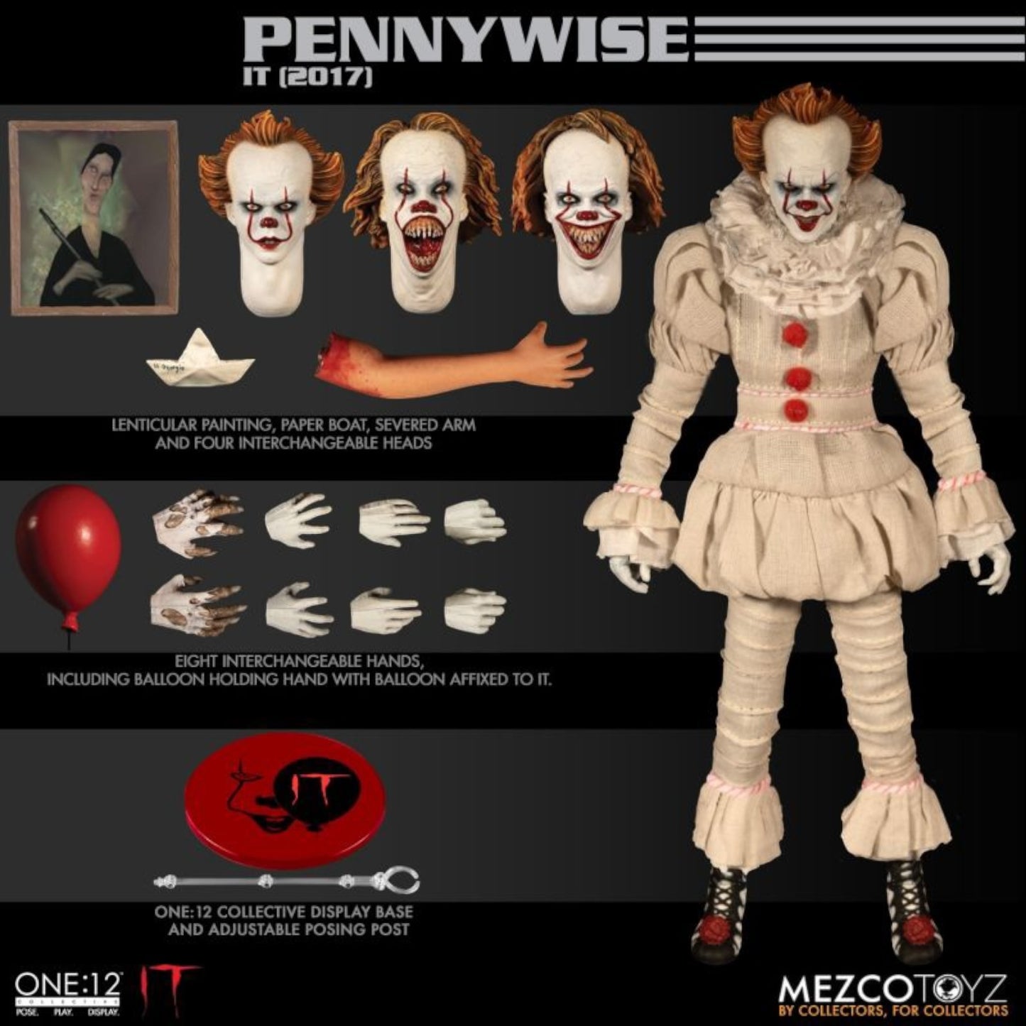 MEZCO - ONE:12 collective : Pennywise