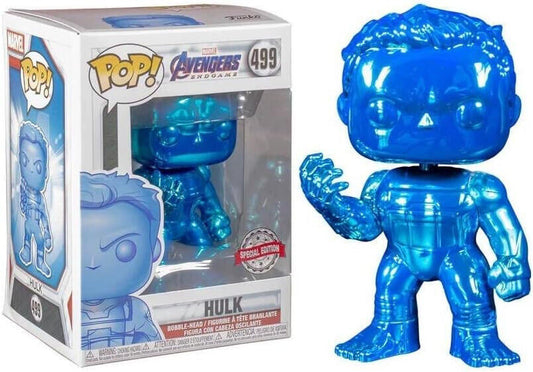 Funko Pop ! Marvel 499 Hulk (blue chrome)