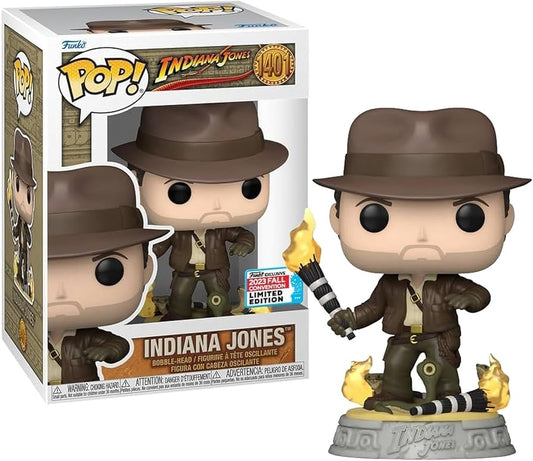 Funko Pop ! Movies 1401 Indiana Jones NYCC 2023