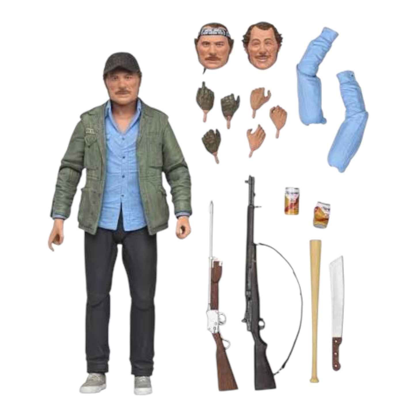 NECA - Jaws 50th Anniversary : Sam Quint 7" scale figure
