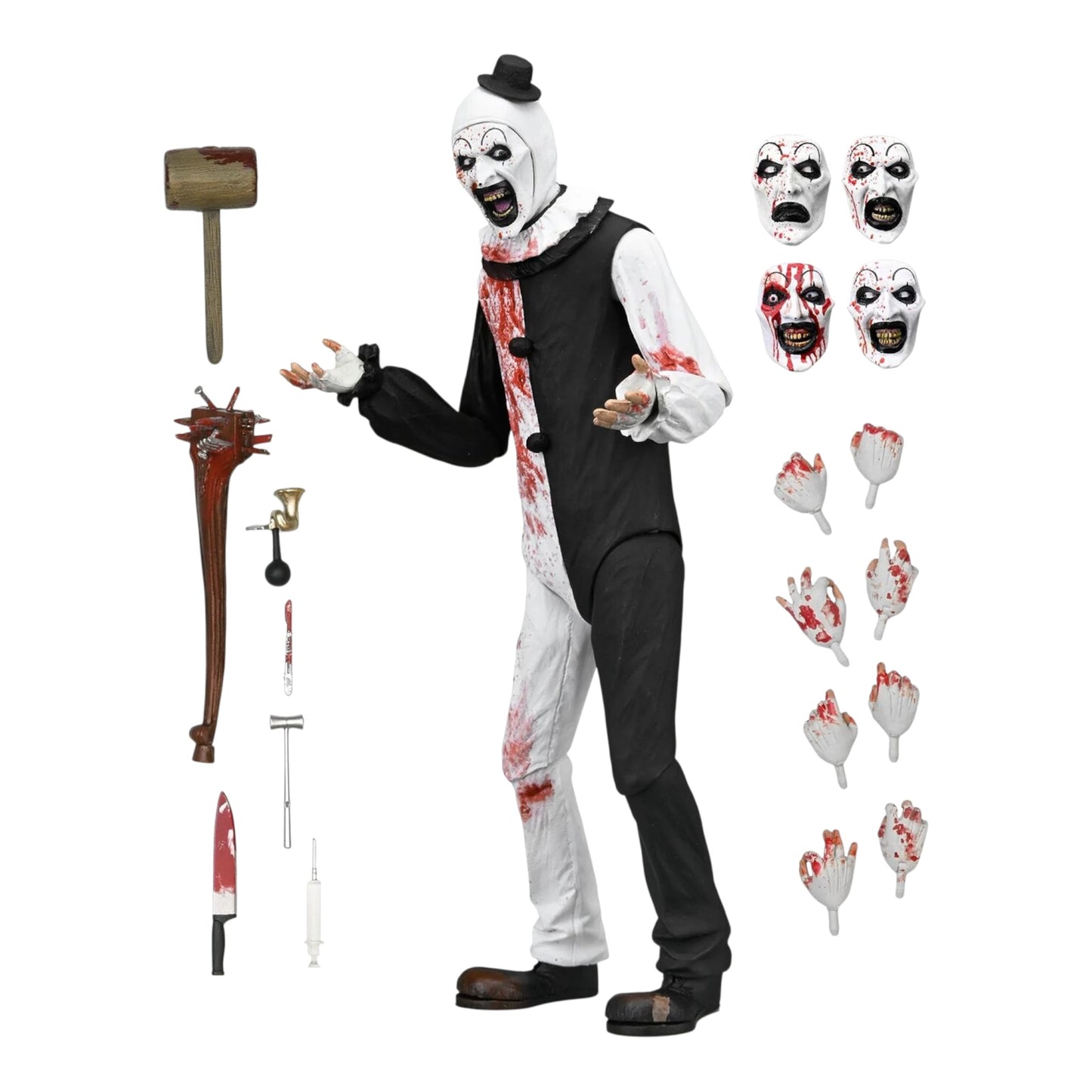 NECA - Terrifier 2 : Art the clown Blood Splatter
