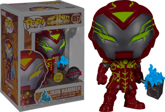 Funko Pop ! Marvel 857 Iron hammer GITD