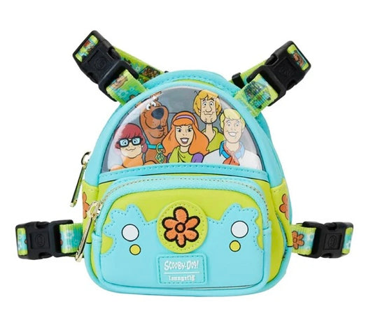 Loungefly Pets Warner Brothers Scooby Doo Mystery Machine Mini Backpack Harness M