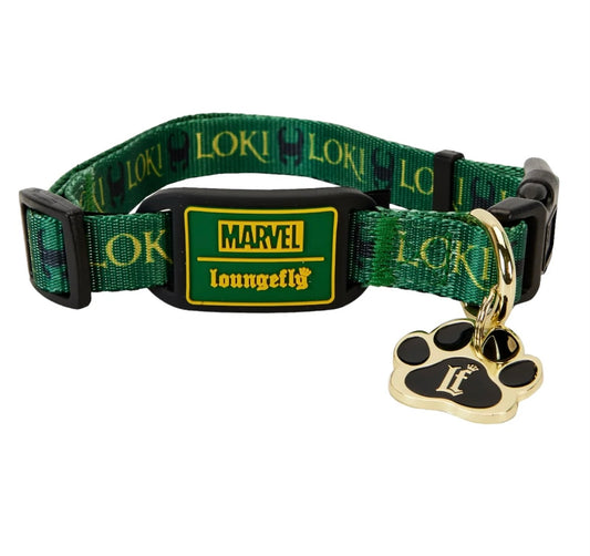 Loungefly Pets Marvel Loki Dog Collar
