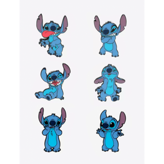 Loungefly Disney Stitch Funny Faces Blind Box Pin