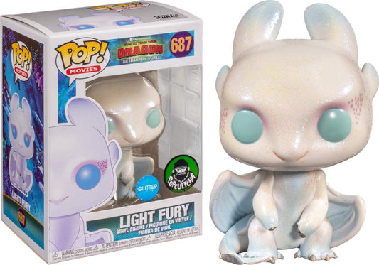Funko Pop ! Movies 687 Light fury DIAMOND
