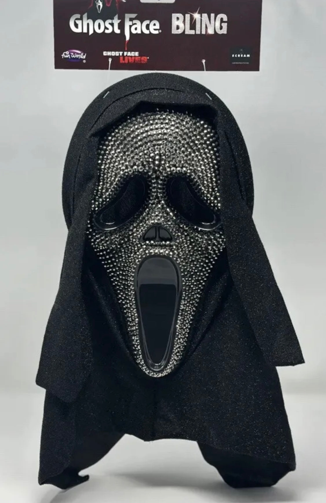 Ghost face Bling Mask