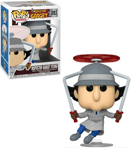 Funko Pop ! Animation 893 inspector Gadget flying