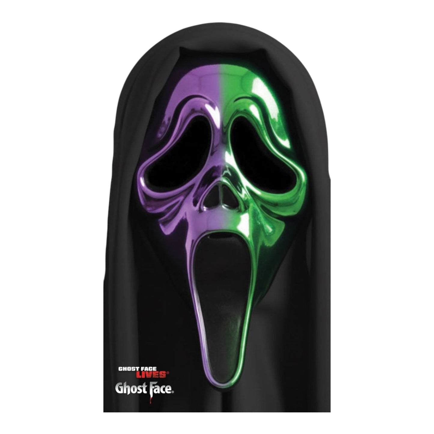 Ghost Face Ombre Chrome Mask