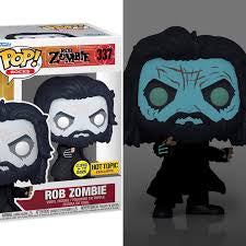 Funko Pop ! Rocks 337 Rob Zombie GITD Hot topic exclusive