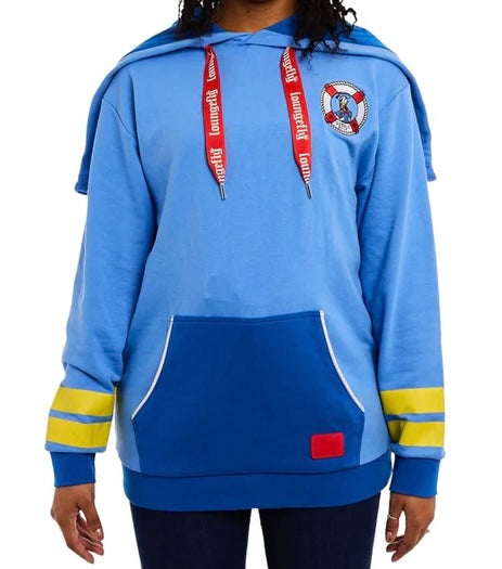 Loungefly Disney Donald Duck 90th Anniversary Hooded Sweatshirt 3XL