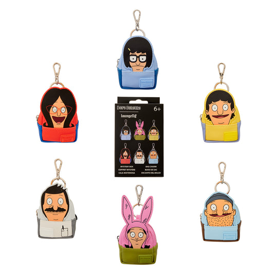 Loungefly Bob's Burgers Mystery Mini Backpack Bag Charm