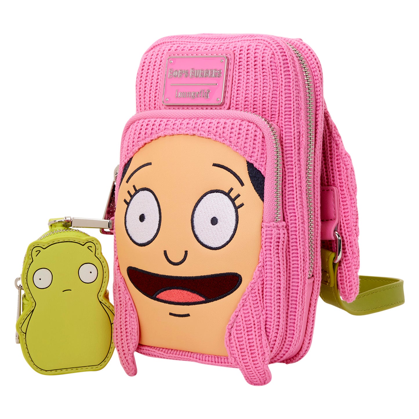 Loungefly Bob's Burgers Louise Cosplay Crossbody Bag with Coin Bag